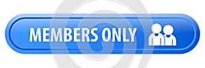 Members only web button
