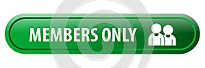 Members only web button