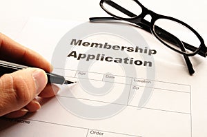 Membership application