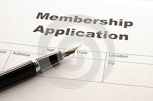 Membership application