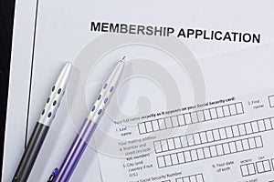 Membership Application