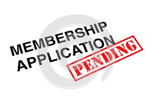Membership Application Pending