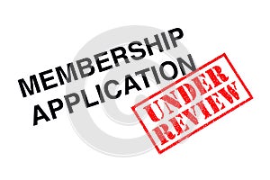 Membership Application UNDER REVIEW