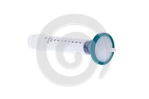 Membrane filter on a syringe