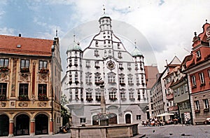 Memmingen market square