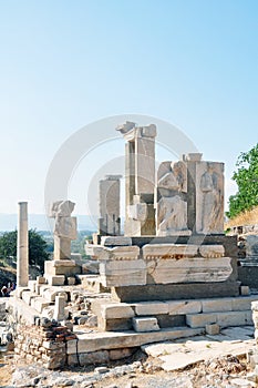 Memmius Monument at Ephesus, Turkey