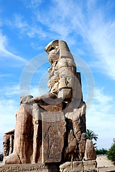 Memnon colossius near Luxor, Egypt