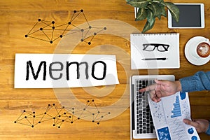 Memo List and To Do List Memo , Planning Strategy Memo