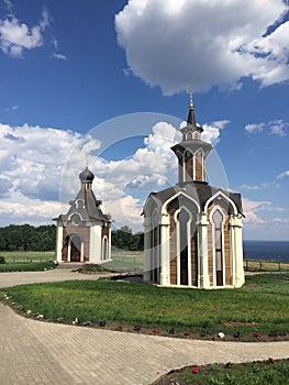 Memorable memorial dedicated Fatality sunken ship Bulgaria.