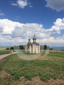 Memorable memorial dedicated Fatality sunken ship Bulgaria.