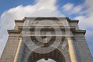 Memorial Arch in Valley Forge National Park