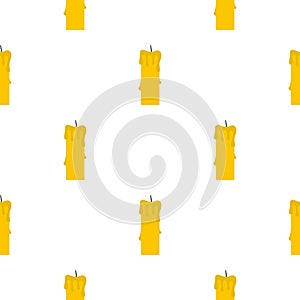 Memorial candle pattern seamless