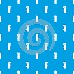 Memorial candle pattern seamless blue