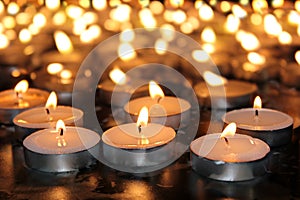 Memorial candles