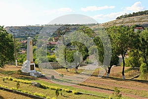 Memorial cemetery in Bakhchisaray