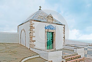 Memorial Chapel in Nazare resort photo