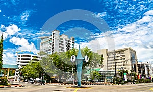 Memorial Clock in Bandar Seri Begawan, Brunei photo