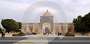 The MEMORIAL COMPLEX of BAHAUDDIN NAQSHBANDI 1318-1389, is a center of pilgrimage as it was worshipped not only in Bukhara but