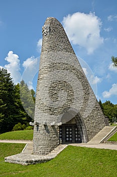 The Memorial of the Czechoslovak Army in Dukla pass