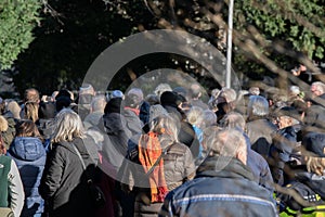 Memorial Day Auschwitz At Amsterdam The Netherlands 26-1-2025