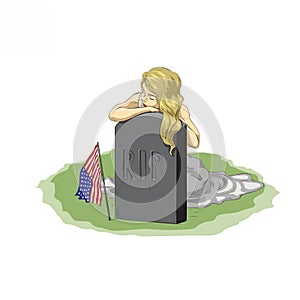 Memorial Day Design illustration looks awesome