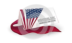 Memorial Day remember and honnor - card