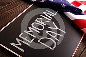 Background flag of the United States of America for national federal holidays celebration and mourning remembrance day. USA symbol