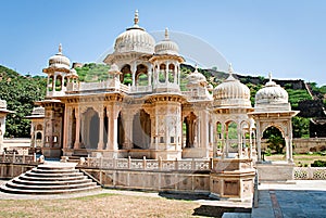 Memorial grounds to Maharaja Sawai Mansingh II, Jaipur, Rajasthan, India.