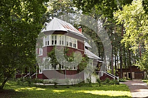 Memorial house-Museum of the famous Russian writer Boris Pasternak`s dacha village of Peredelkino, Moscow photo