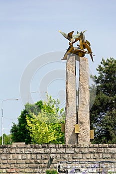 Memorial of liberation of CSSR in Frydek-Mistek, Czech Republic