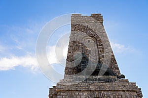 Memorial monument on Shipka peak, Bulgaria