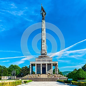 Memorial monument Slavin in Bratislava - Slovakia