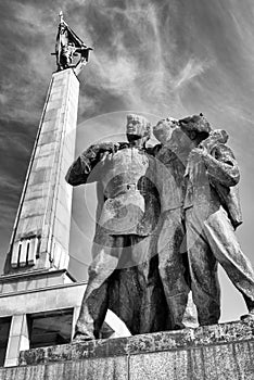 Memorial monument Slavin in Bratislava - Slovakia