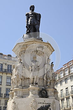 Memorial monument to the poet Camoes photo