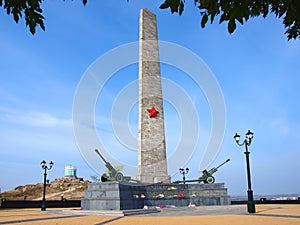 The memorial on mountain Mithridat, Kerch, Crimea