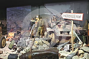 Memorial museum of the Battle of Normandy.