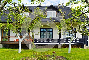 Memorial Museum, in Humulesti village, Neamt County, West Moldova Romania.