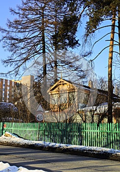 Memorial museum of Russian poet and writer Andrey Bely in Kuchino, Moscow region