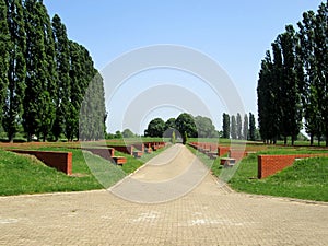 Memorial Park Sremski Front, Vojvodina, Serbia