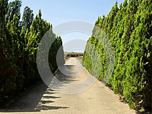 Memorial Park Sremski Front, Vojvodina, Serbia