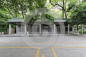 Memorial pavilion of xianxian mosque, guangzhou city, china