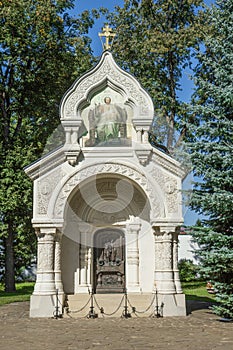 Memorial of Prince Pozharsky in Spaso-Euthymius monastery in Suzdal