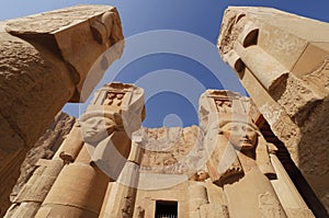 Memorial Temple of Hatshepsut. Luxor, Egypt