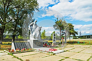 Memorial to the inhabitants of Novoutkinsk