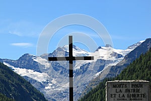 Memorial for the victimes of World War II, Cogne