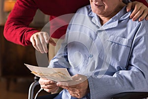 Memories and terminally ill man