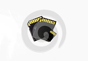 Memory cards with several types and capacities