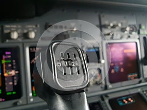 Memory device on boeing 737 NG control column