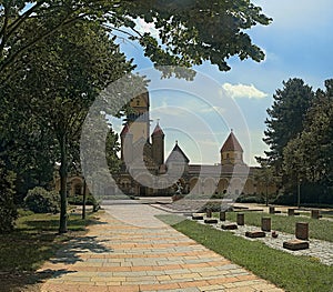 Memory of the fallen for their homeland. Memorial to the prisoners of fascism at the South Cemetery in Leipzig