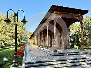 The Memory and Honor Square is a war memorial complex in Tashkent